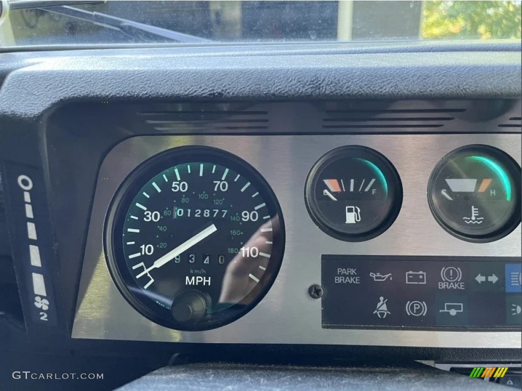 1991 Land Rover Defender 90 Hardtop Controls Photos