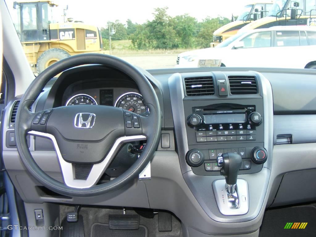 2008 CR-V EX - Glacier Blue Metallic / Gray photo #11