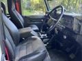 Black 1991 Land Rover Defender 90 Hardtop Interior Color
