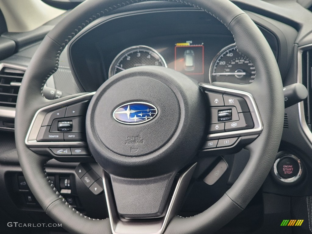 2023 Subaru Forester Touring Black Steering Wheel Photo #146694848