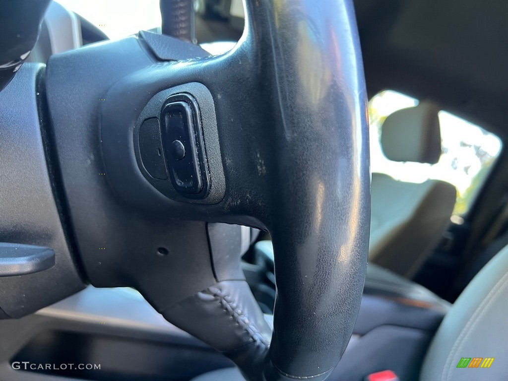 2021 Ram 1500 Big Horn Crew Cab 4x4 Black Steering Wheel Photo #146695097
