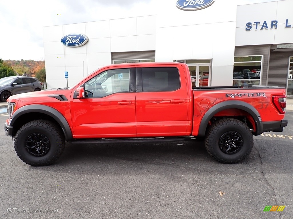 Code Orange 2023 Ford F150 SVT Raptor SuperCrew 4x4 Exterior Photo #146695166