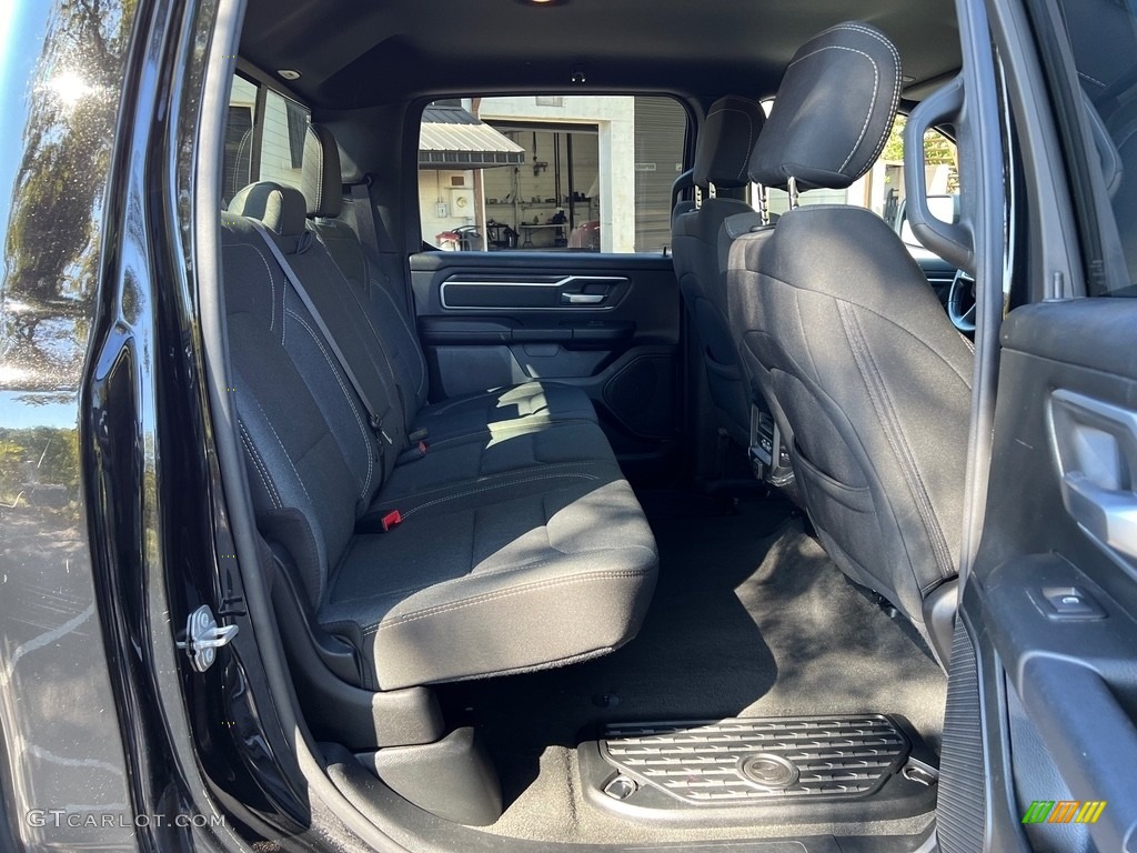2021 Ram 1500 Big Horn Crew Cab 4x4 Rear Seat Photos