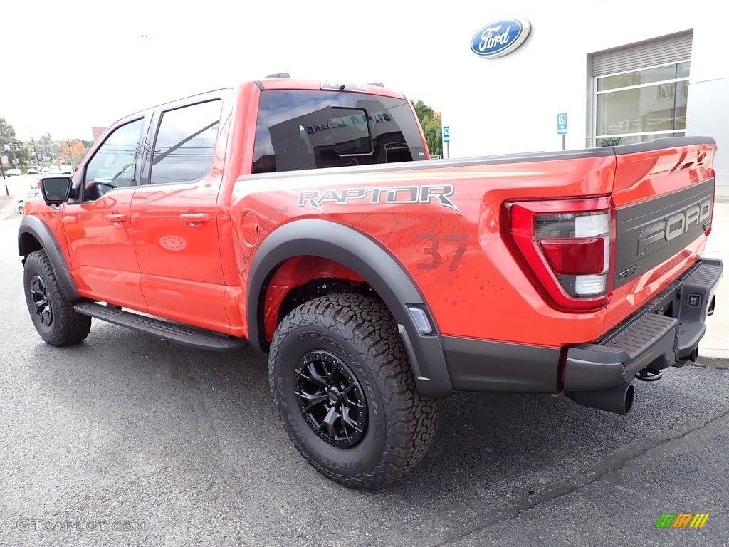 Code Orange 2023 Ford F150 SVT Raptor SuperCrew 4x4 Exterior Photo #146695184