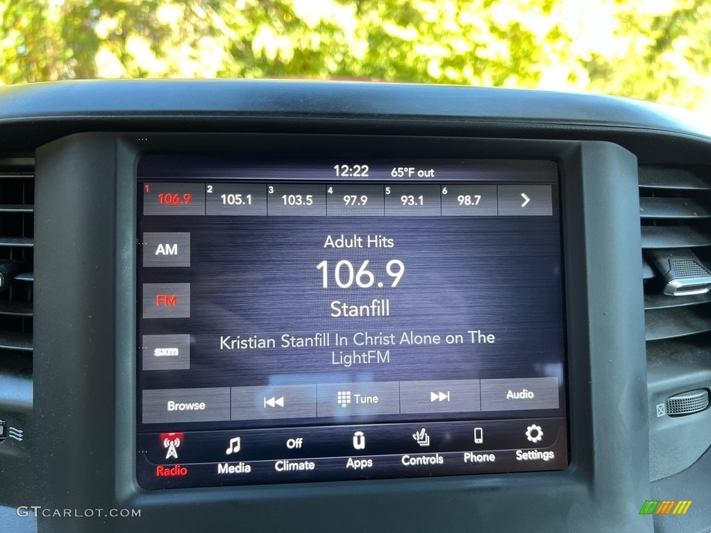 2021 Ram 1500 Big Horn Crew Cab 4x4 Audio System Photos