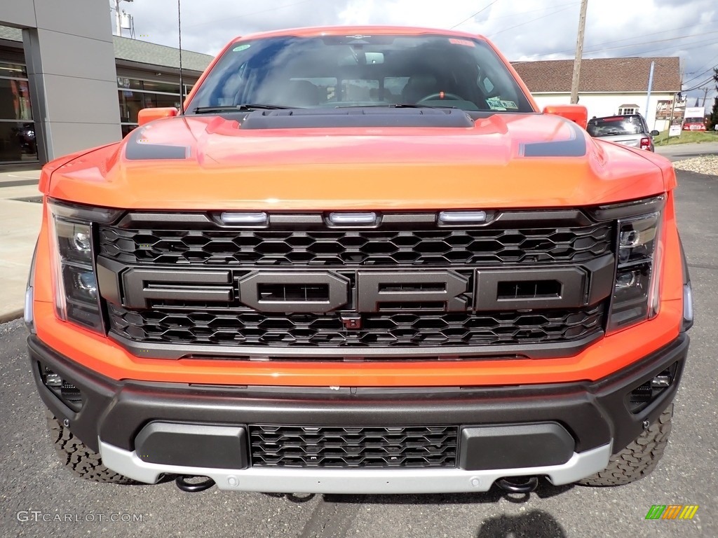 Code Orange 2023 Ford F150 SVT Raptor SuperCrew 4x4 Exterior Photo #146695304