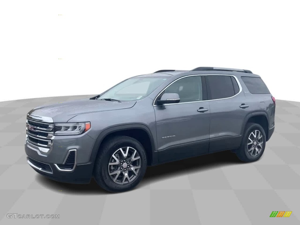 2021 Acadia SLE AWD - Satin Steel Metallic / Jet Black photo #4