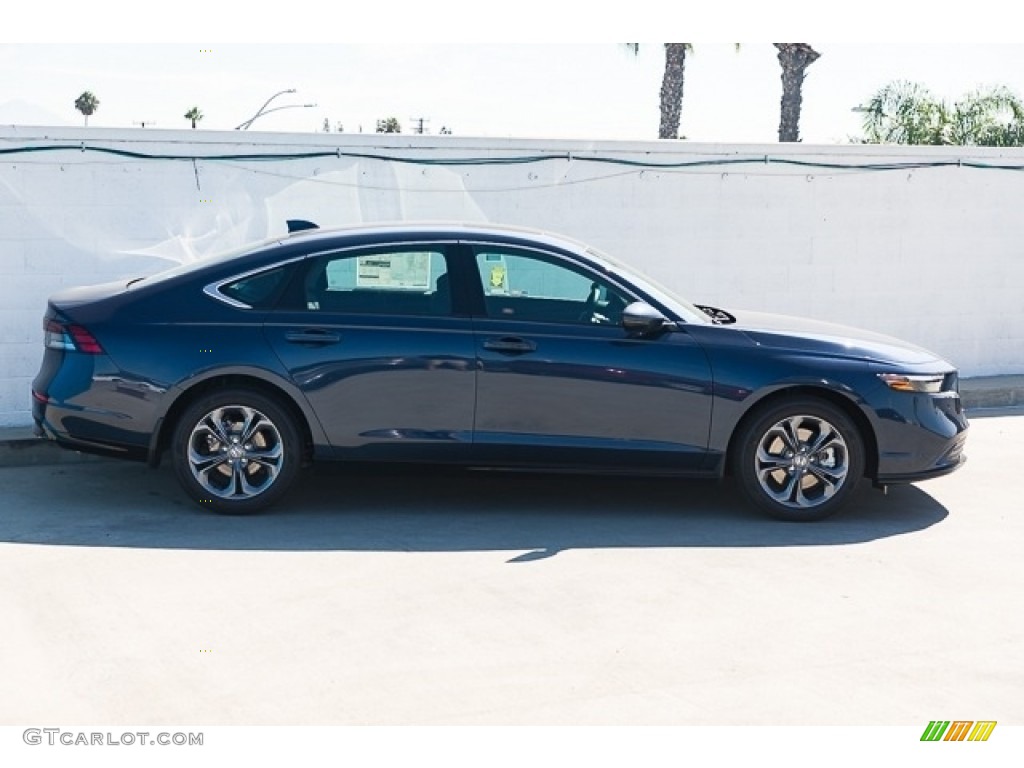 Canyon River Blue Metallic 2024 Honda Accord EX-L Hybrid Exterior Photo #146695664