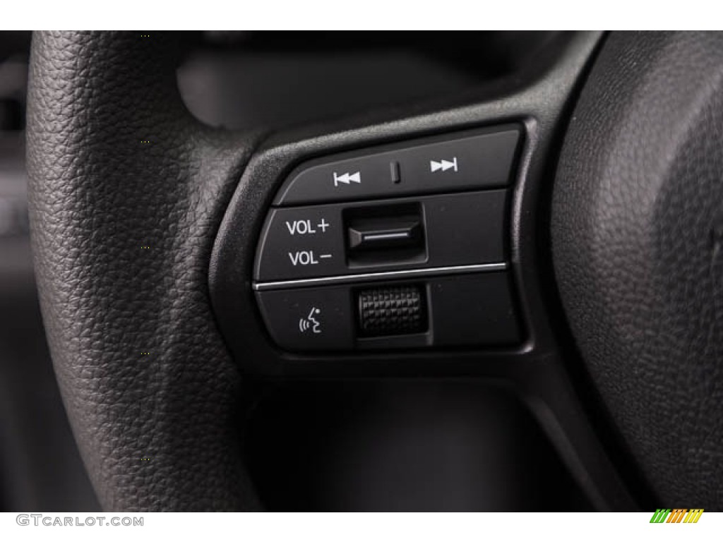 2024 Honda Accord LX Black Steering Wheel Photo #146696264