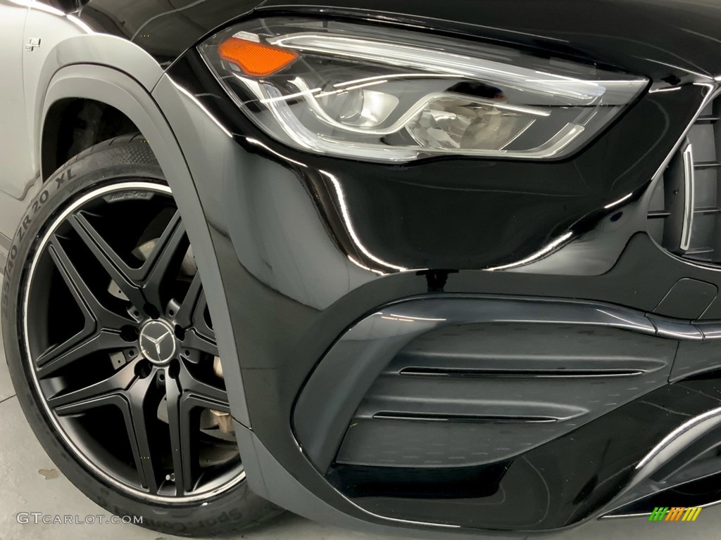 2021 GLA AMG 35 4Matic - Cosmos Black Metallic / Black photo #3
