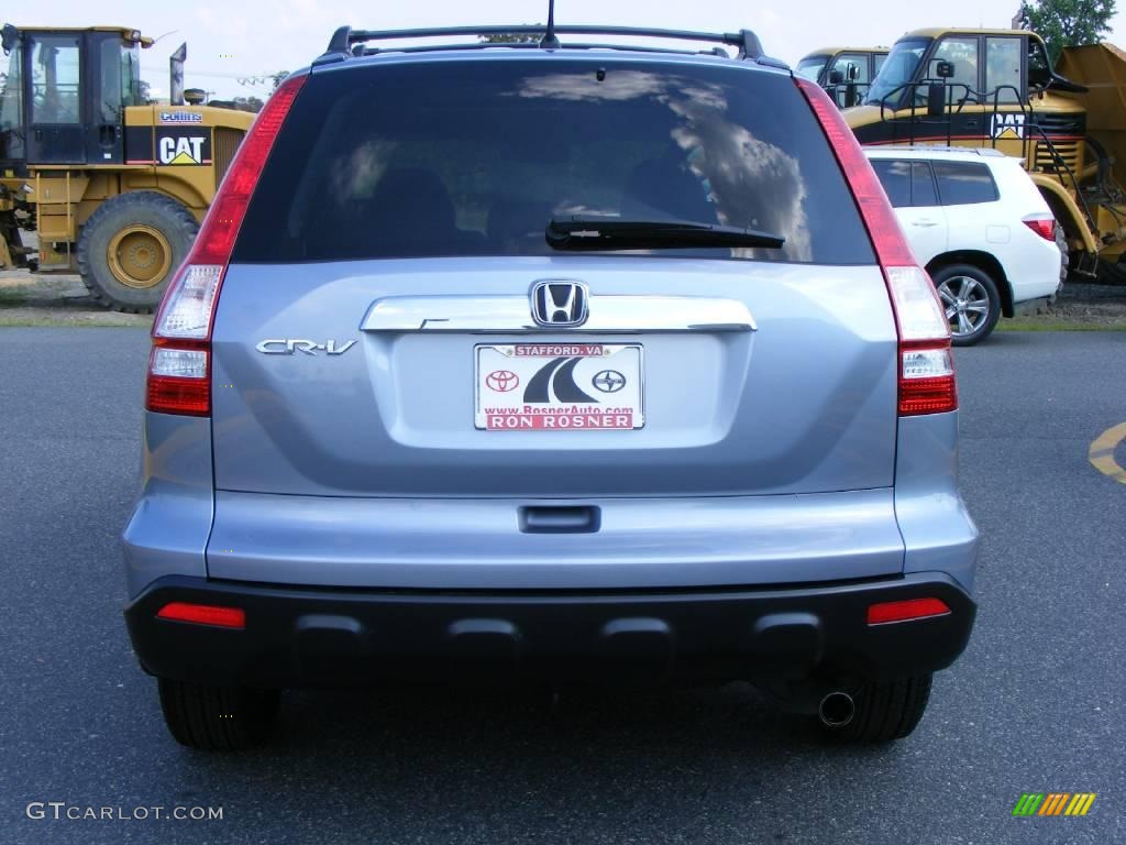 2008 CR-V EX - Glacier Blue Metallic / Gray photo #17