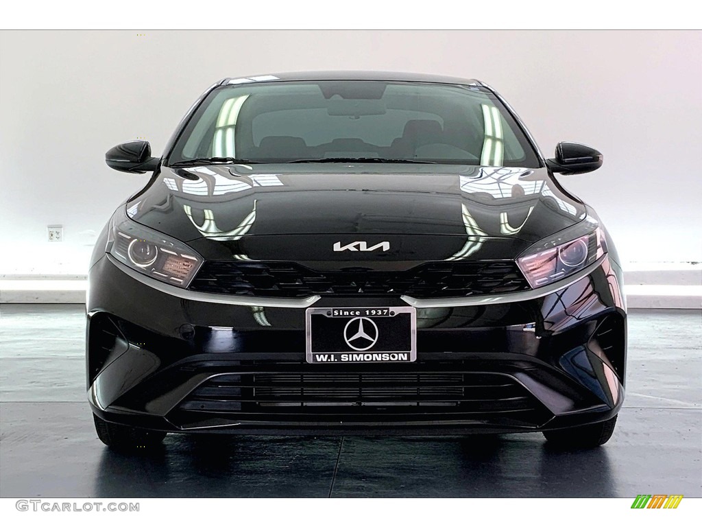 Aurora Black 2023 Kia Forte LXS Exterior Photo #146697483