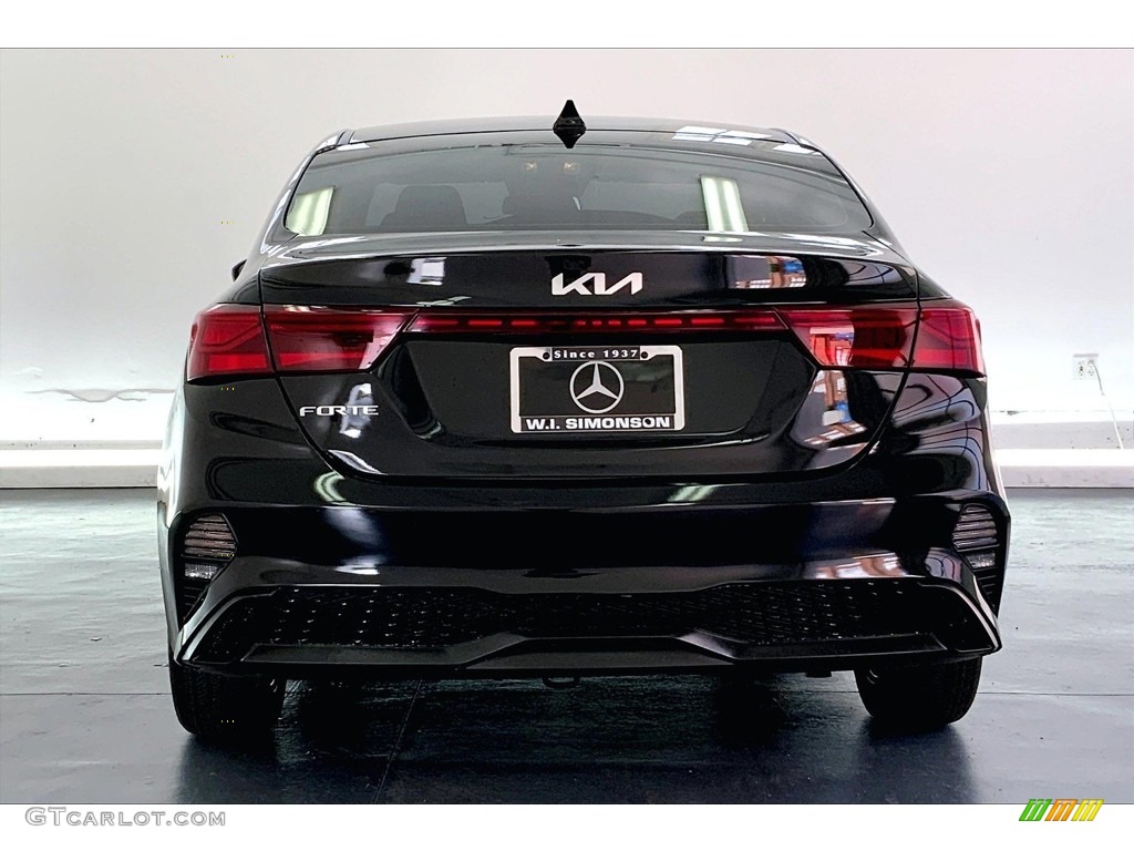 2023 Forte LXS - Aurora Black / Black photo #3