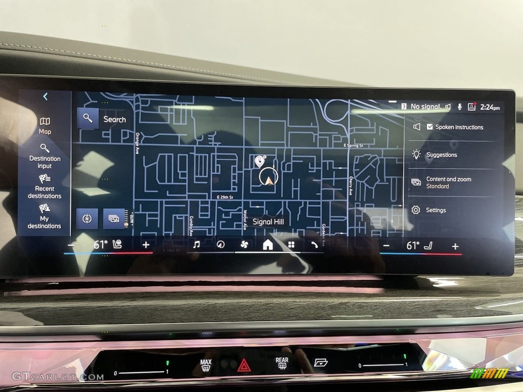 2024 BMW 7 Series 750e xDrive Sedan Navigation Photo #146697672