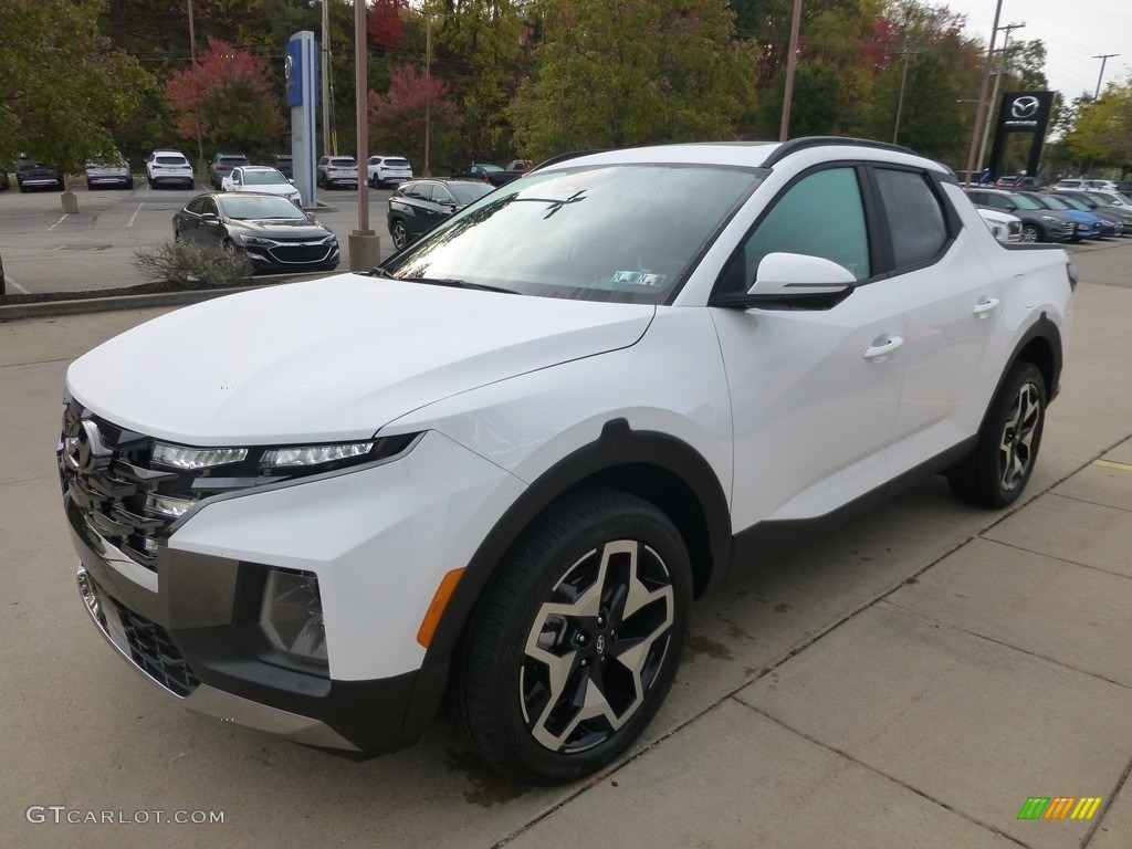 Atlas White 2024 Hyundai Santa Cruz Limited AWD Exterior Photo #146697705