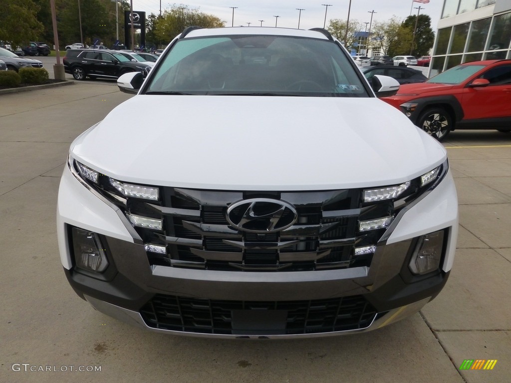 Atlas White 2024 Hyundai Santa Cruz Limited AWD Exterior Photo #146697723
