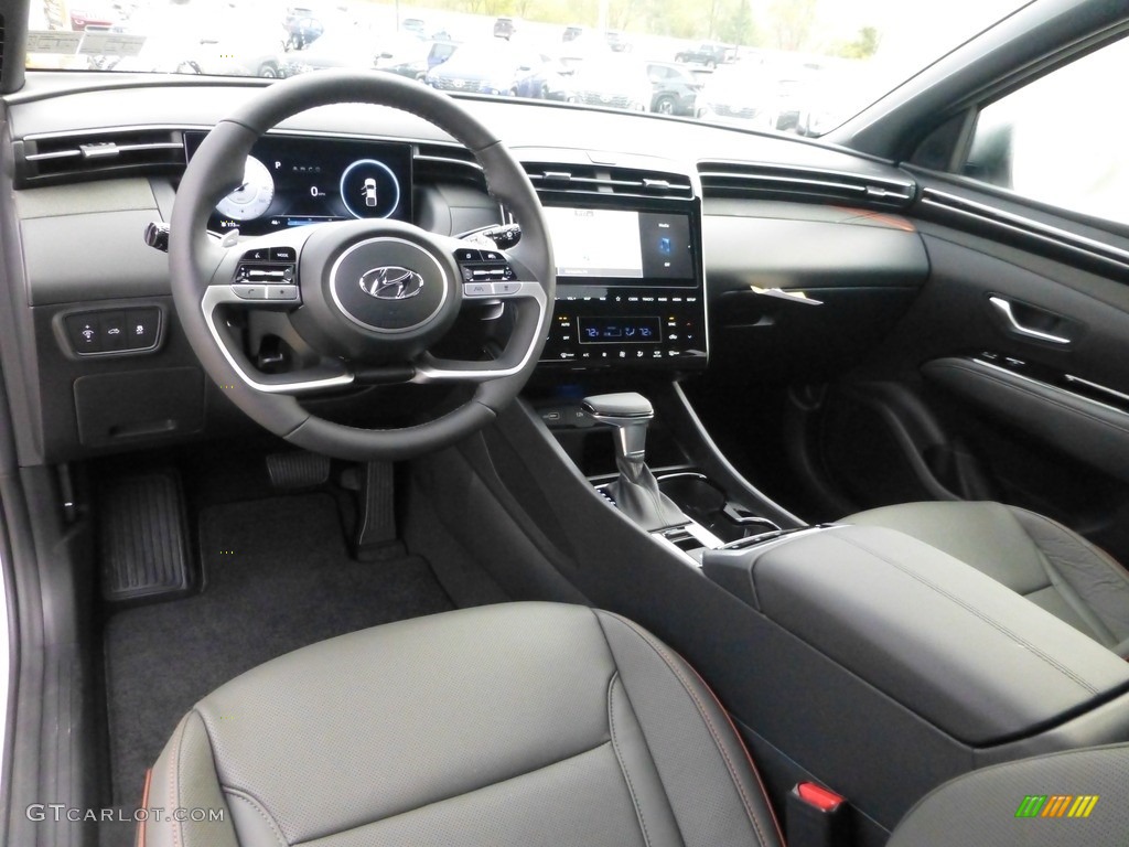 Limited Dark Gray/Orange Accents Interior 2024 Hyundai Santa Cruz Limited AWD Photo #146697831