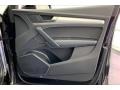 2020 Audi Q5 Black Interior Door Panel Photo