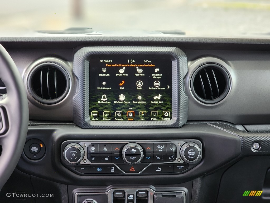 2023 Jeep Wrangler Unlimited Willys 4XE Hybrid Controls Photos
