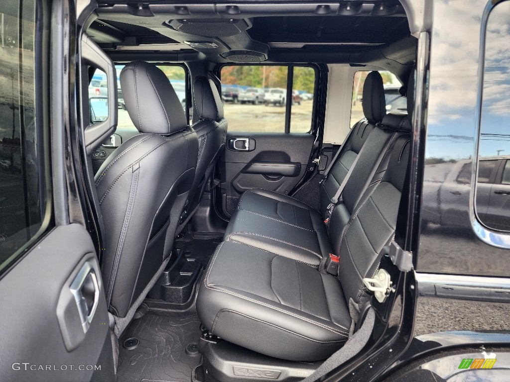 2023 Jeep Wrangler Unlimited Sahara 4XE Hybrid Rear Seat Photos