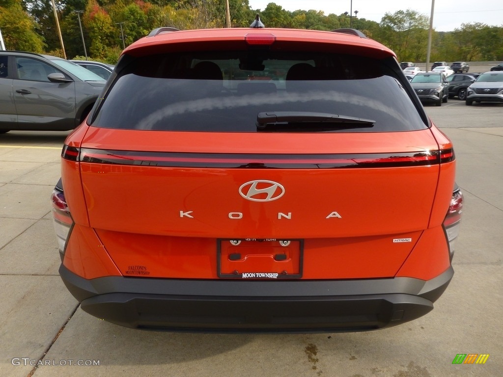 Soultronic Orange Pearl 2024 Hyundai Kona SEL AWD Exterior Photo #146698131