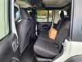 2023 Jeep Wrangler Unlimited Black Interior Rear Seat Photo