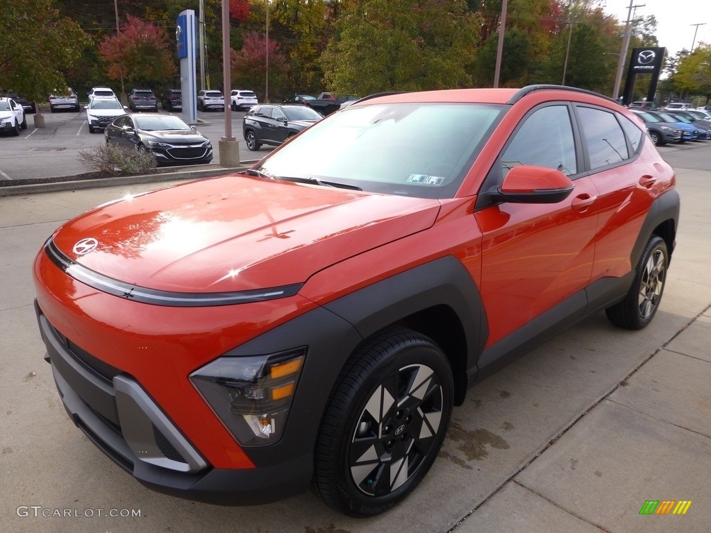 Soultronic Orange Pearl 2024 Hyundai Kona SEL AWD Exterior Photo