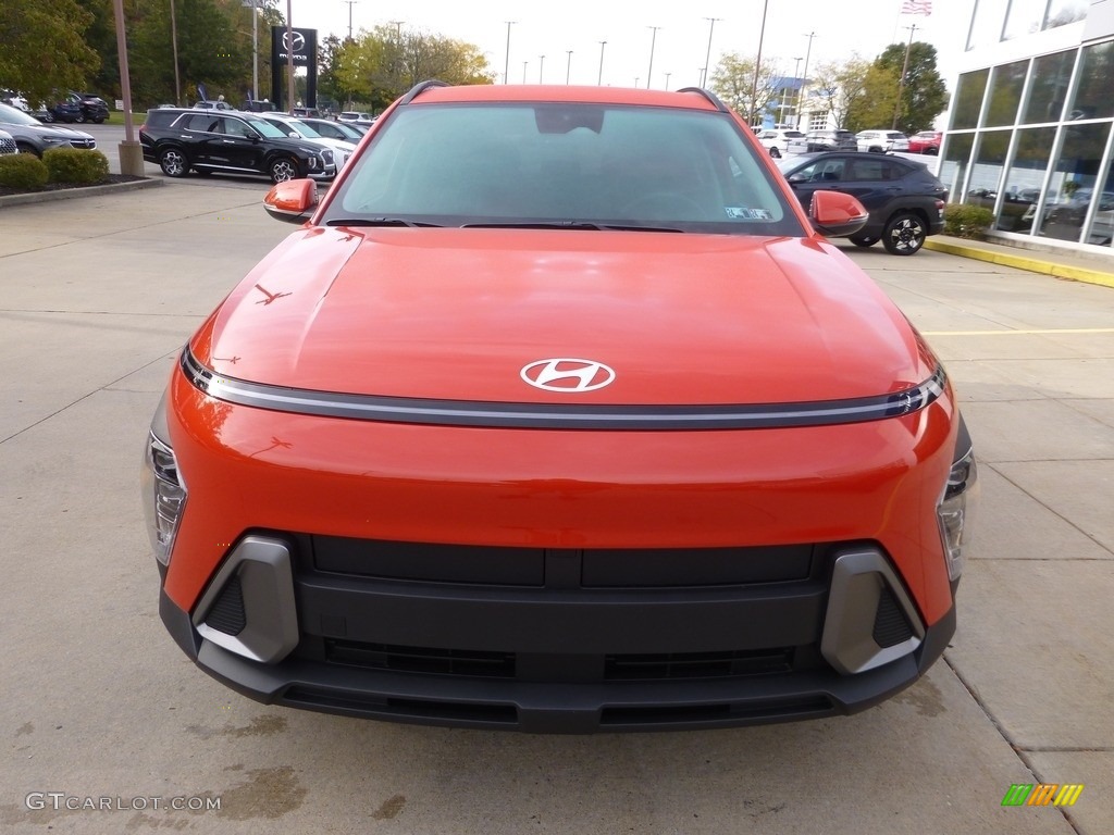Soultronic Orange Pearl 2024 Hyundai Kona SEL AWD Exterior Photo #146698242