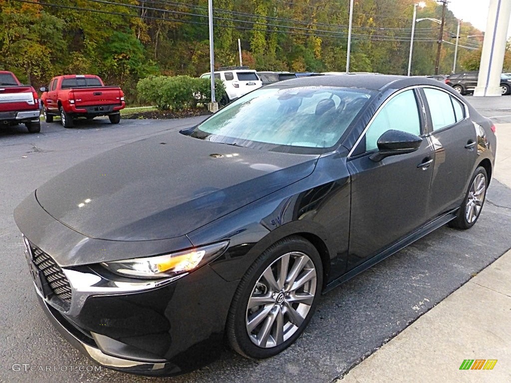 2020 MAZDA3 Select Sedan AWD - Jet Black Mica / Black photo #7