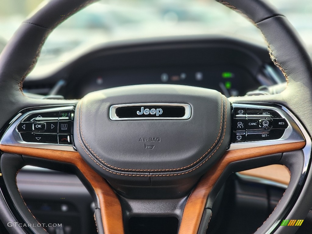 2023 Grand Cherokee Summit 4XE - Bright White / Global Black photo #8