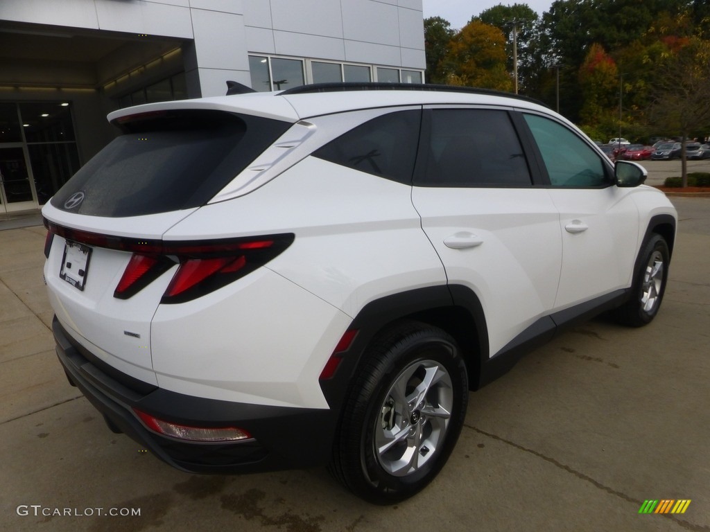 2024 Tucson SEL AWD - Serenity White Pearl / Black photo #2