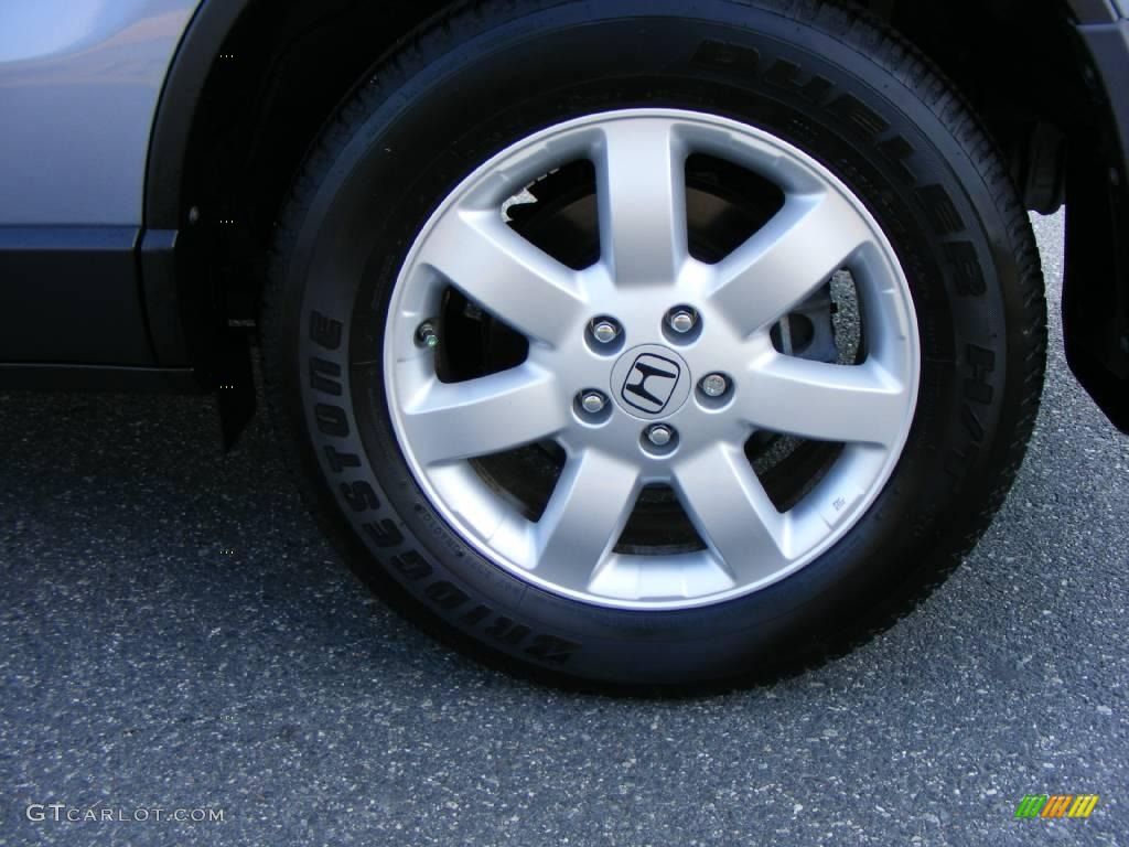 2008 CR-V EX - Glacier Blue Metallic / Gray photo #19