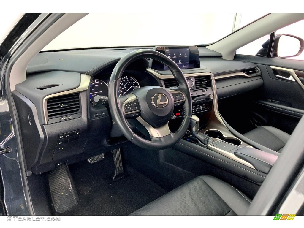 2022 Lexus RX 450h AWD Black Dashboard Photo #146698545