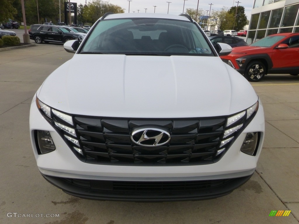 2024 Tucson SEL AWD - Serenity White Pearl / Black photo #8