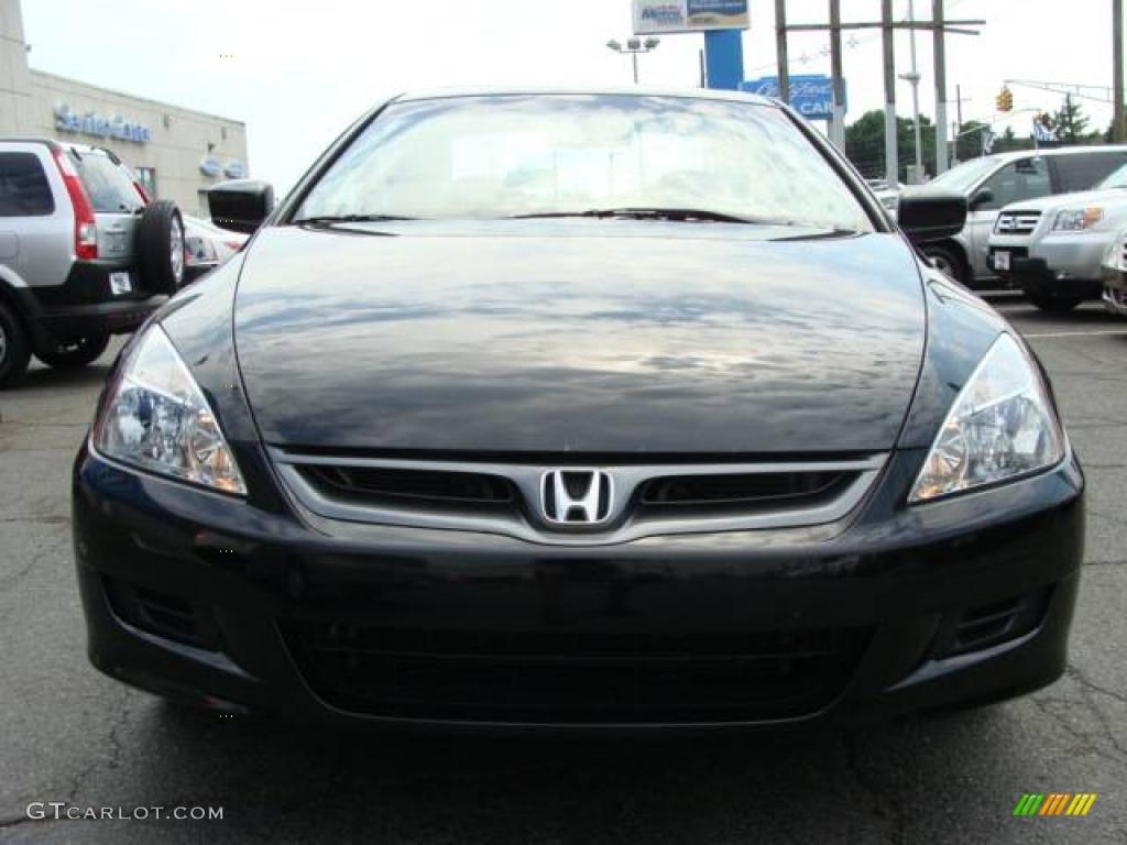 2006 Accord EX-L Coupe - Nighthawk Black Pearl / Black photo #2