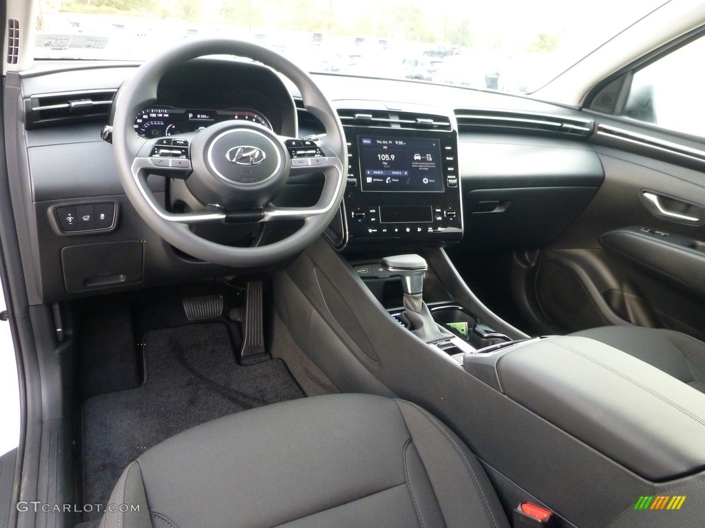 2024 Tucson SEL AWD - Serenity White Pearl / Black photo #13