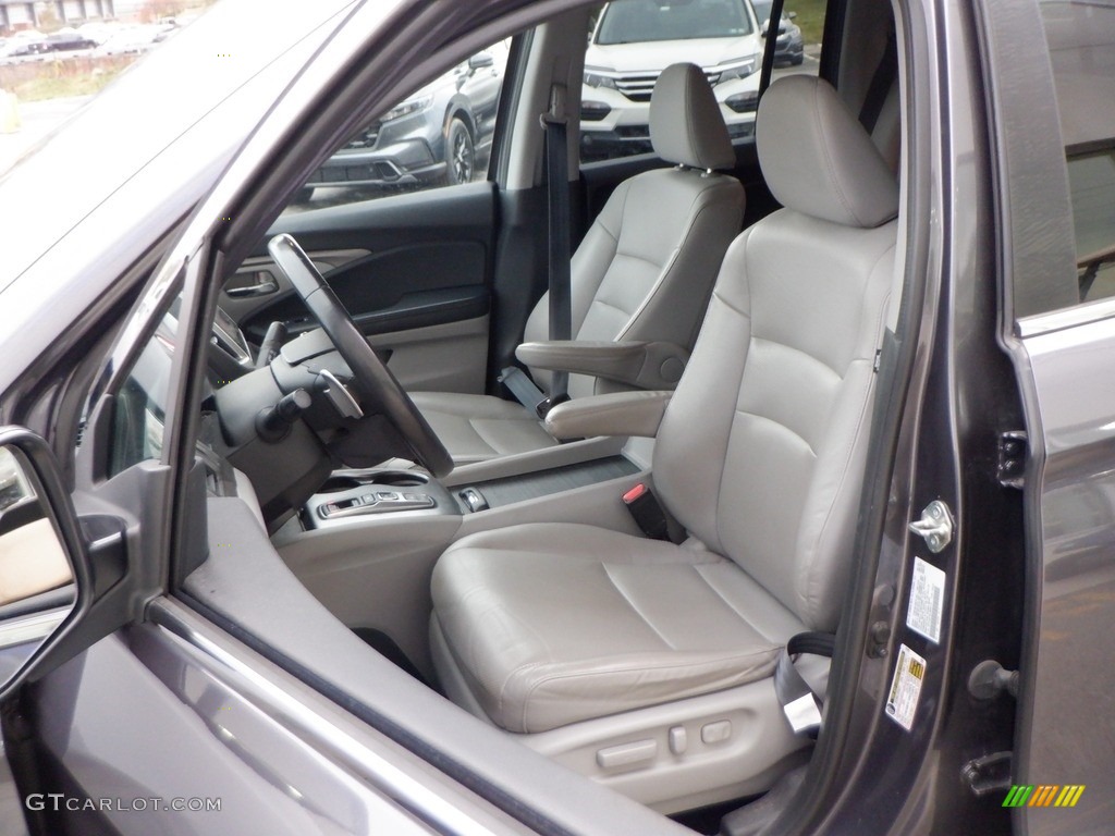 Gray Interior 2020 Honda Ridgeline RTL AWD Photo #146698815
