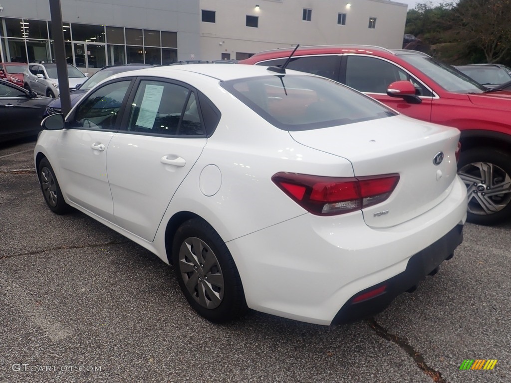 Clear White 2019 Kia Rio LX Exterior Photo #146698878