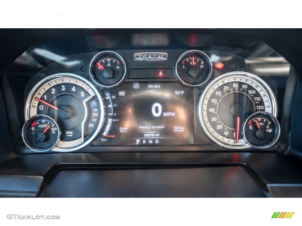 2016 Ram 2500 Laramie Mega Cab 4x4 Gauges Photos