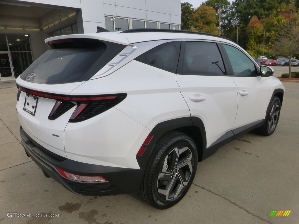 2024 Tucson SEL AWD - Serenity White Pearl / Black photo #2