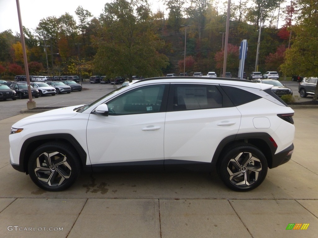 2024 Tucson SEL AWD - Serenity White Pearl / Black photo #6