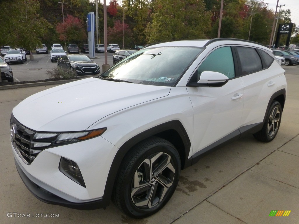 2024 Tucson SEL AWD - Serenity White Pearl / Black photo #7