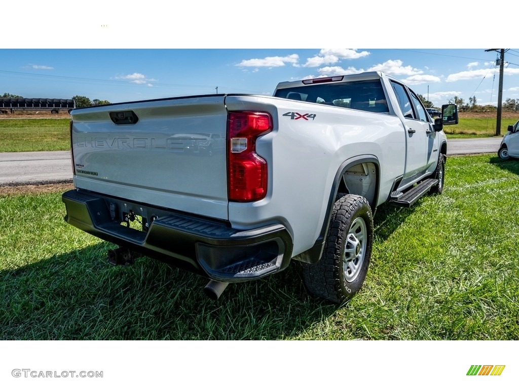 2020 Silverado 3500HD Work Truck Crew Cab 4x4 - Summit White / Jet Black photo #4