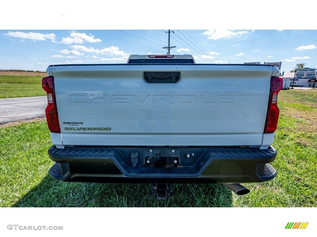 2020 Silverado 3500HD Work Truck Crew Cab 4x4 - Summit White / Jet Black photo #5