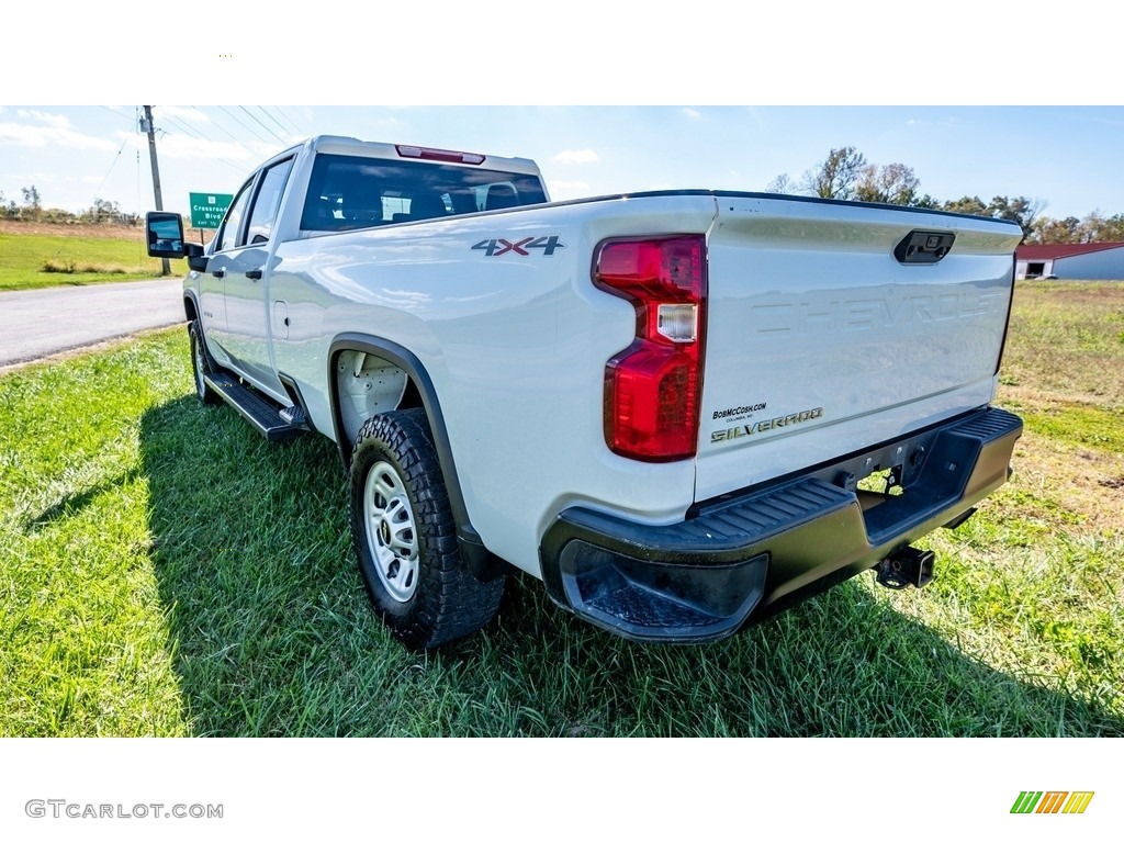 2020 Silverado 3500HD Work Truck Crew Cab 4x4 - Summit White / Jet Black photo #6