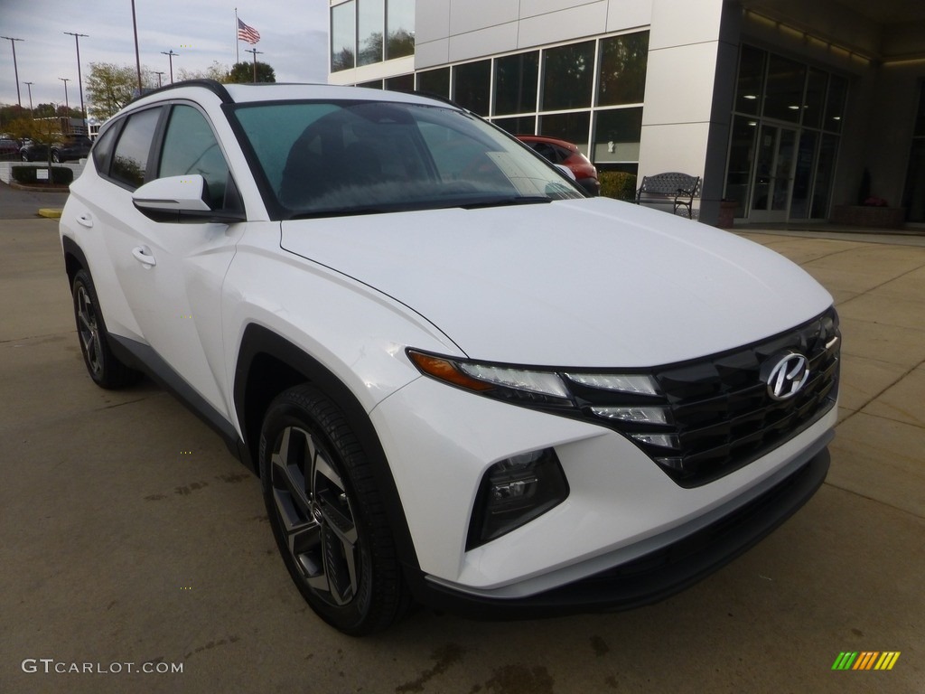 2024 Tucson SEL AWD - Serenity White Pearl / Black photo #9