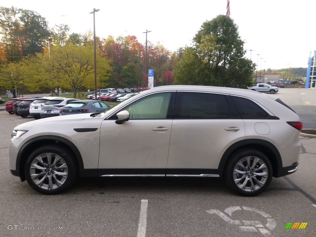 Rhodium White Premium 2024 Mazda CX-90 Premium AWD Exterior Photo #146699121