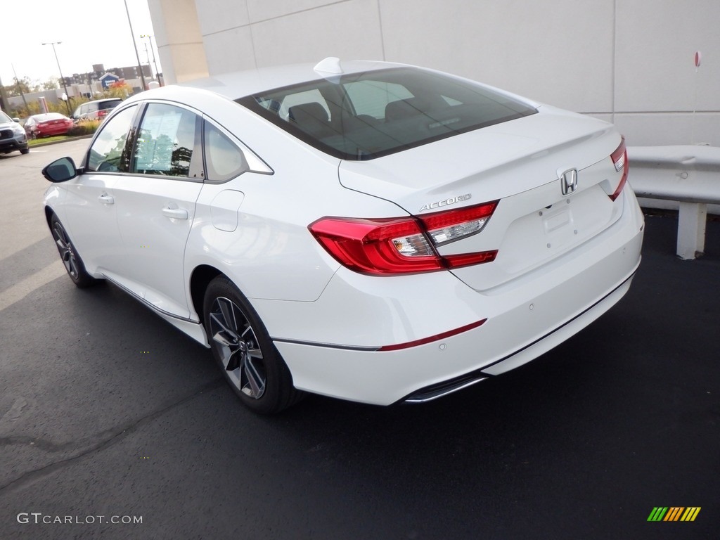 2021 Accord EX-L - Platinum White Pearl / Black photo #6