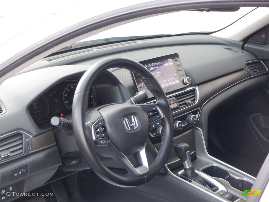 2021 Accord EX-L - Platinum White Pearl / Black photo #8