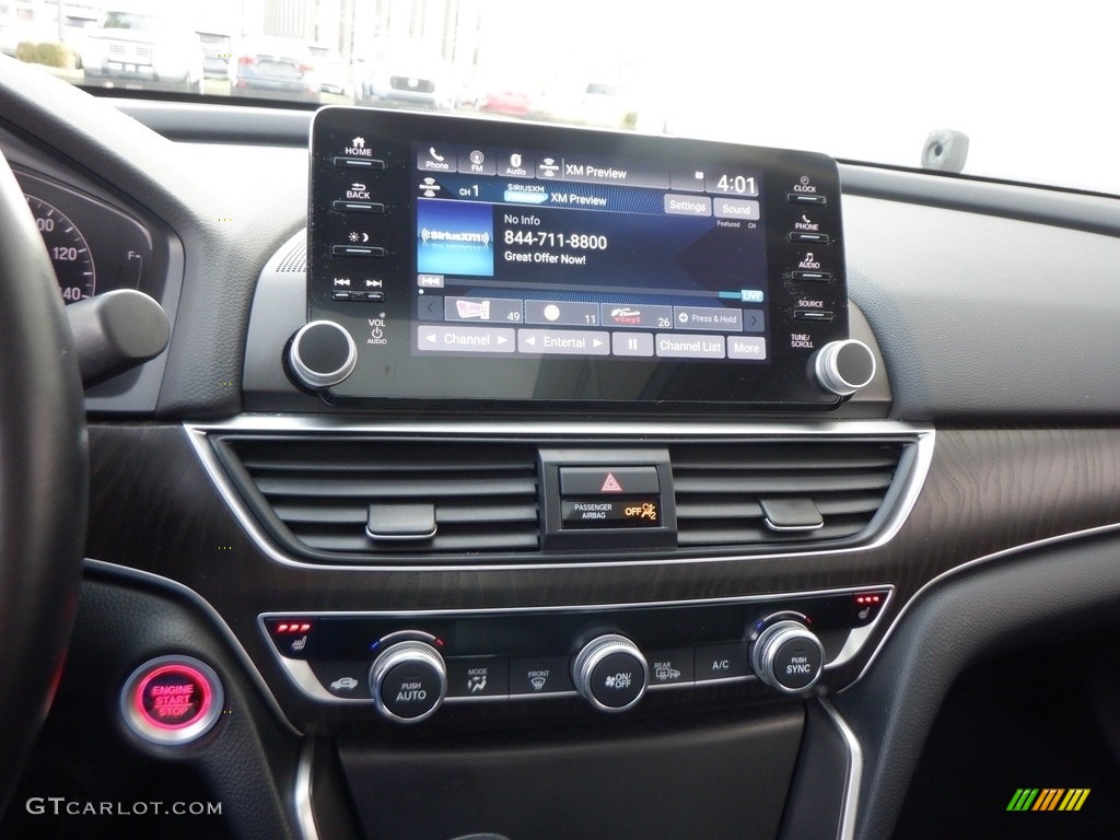2021 Accord EX-L - Platinum White Pearl / Black photo #16